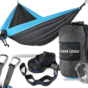 2022 High quality  Outdoors Backpacking Survival or Travel  Single & Double parachute camping hammock