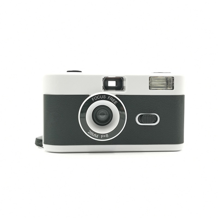 Logo Print Cheap Reusable Kodak Film 35mm Camera Colorful Manual Wind And Rewind Photos with White Flash