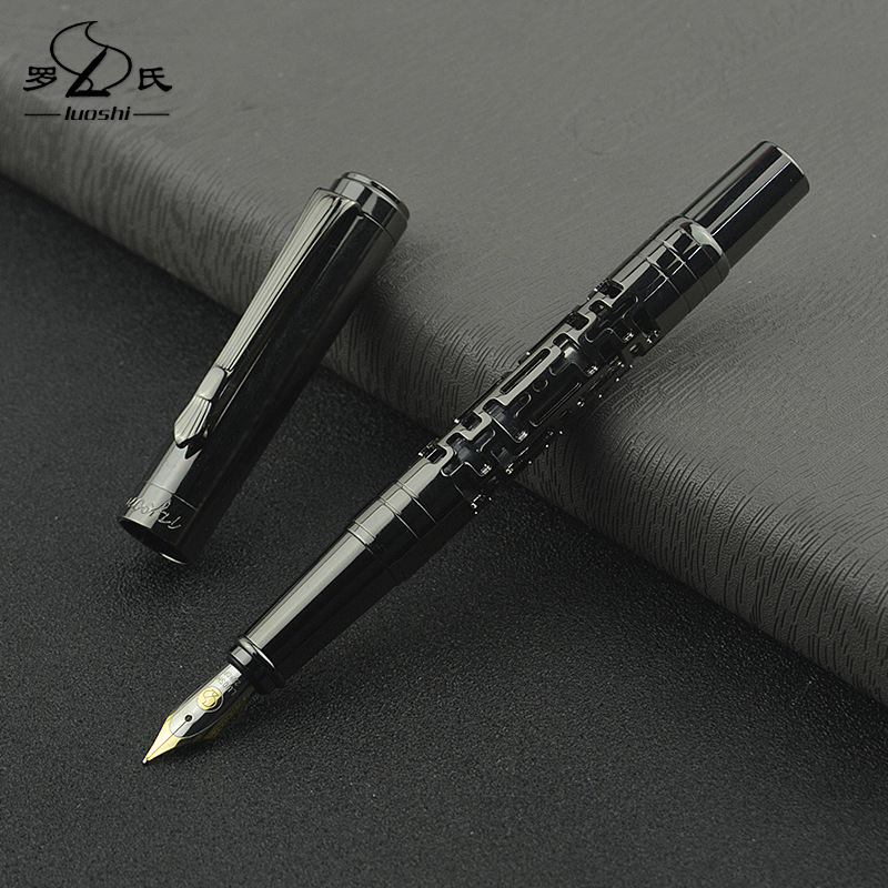 Eacajess high end diy fine nib metal fountain pen ink cartridge