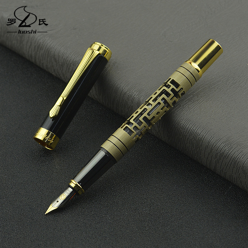 Eacajess high end diy fine nib metal fountain pen ink cartridge