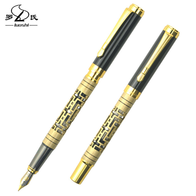 Eacajess high end diy fine nib metal fountain pen ink cartridge