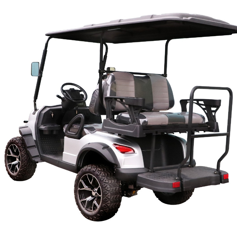 EG wholesale custom made china electric golf cart scooter new design 48v 2+2 4 seater golf cart for sale