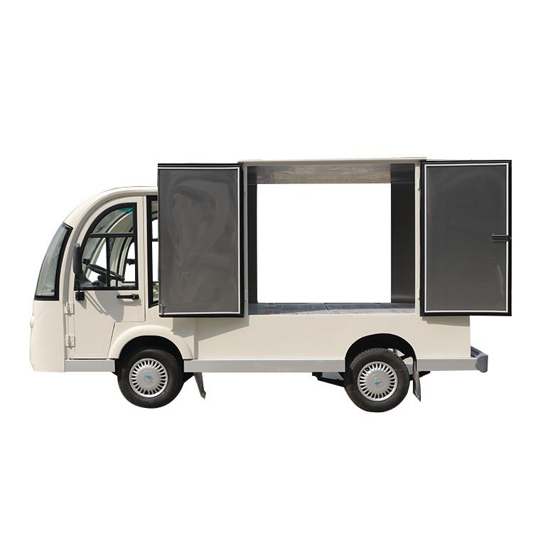 Eco-friendly electric mini cargo food truck for sale Europe