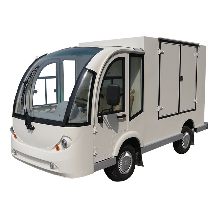 Eco-friendly electric mini cargo food truck for sale Europe