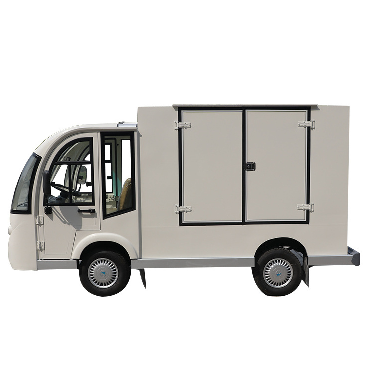 Eco-friendly electric mini cargo food truck for sale Europe