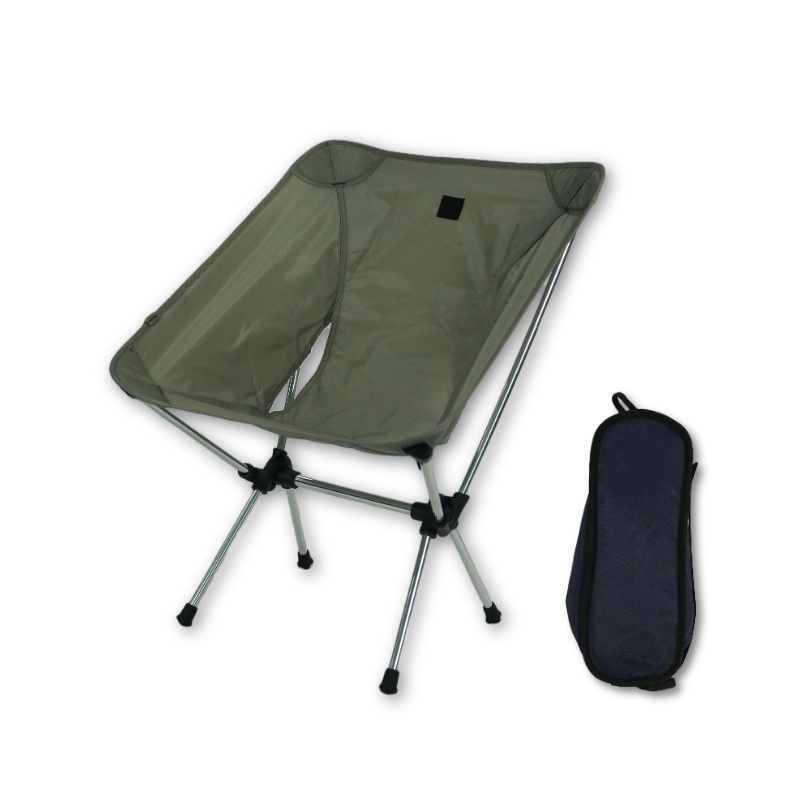 Height Adjustable Folding Beach Chair Portable Heavy People Adult Folding Chair Lightweight Aluminum Camping Chair