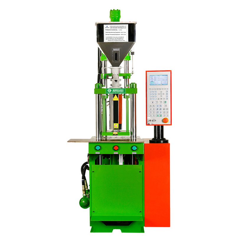 Small Vertical Plastic Injection Molding Machine For Making Electrical Plug Socket