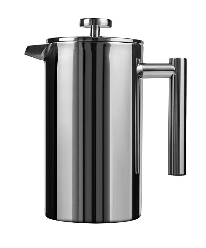 Food Grade Stainless Steel Double Wall Coffee Maker French Press