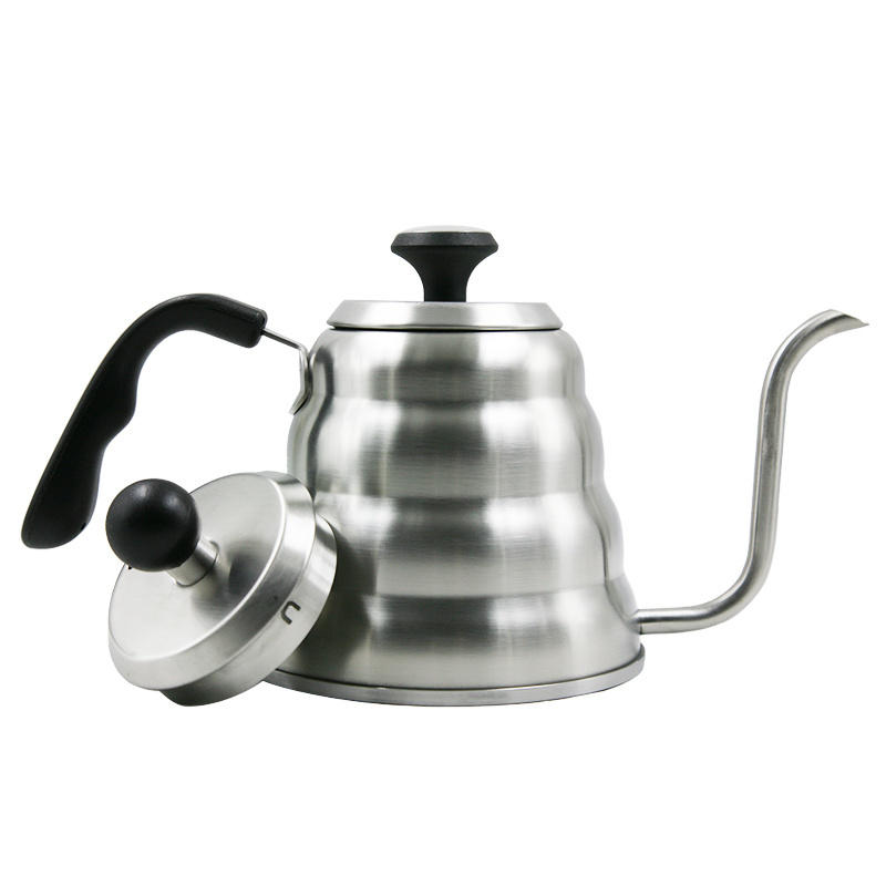 Wholesale Stainless Steel Gooseneck Drip Kettle With Thermometer Coffee Drip Kettle