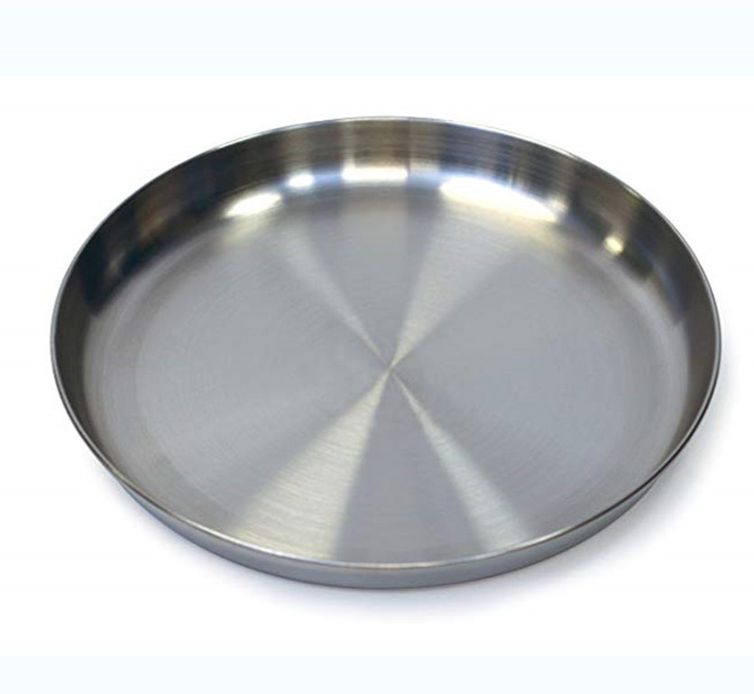 Wholesale Cheap Stainless Steel Dinner Plates Trays Food Plate