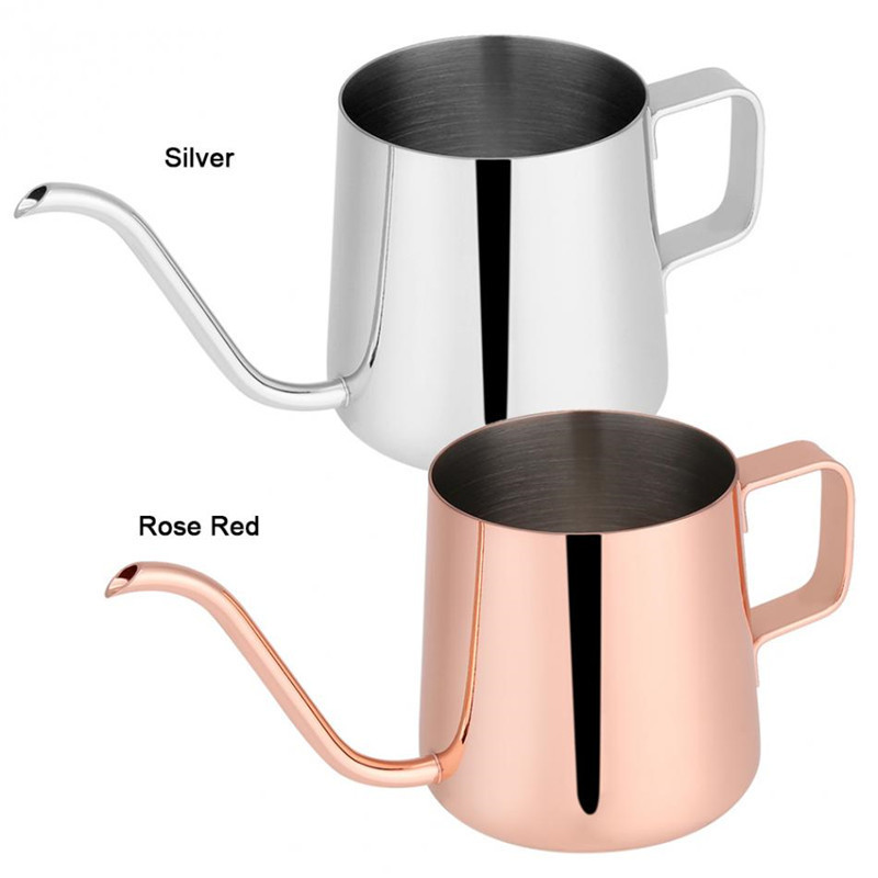 304 Stainless Steel Pour Over Drip Coffee Kettle  Coffee And Tea Pot