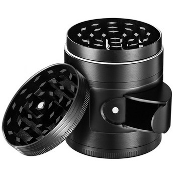 Zinc Alloy Grinder Multi-color 4 Parts  Herb Grinder