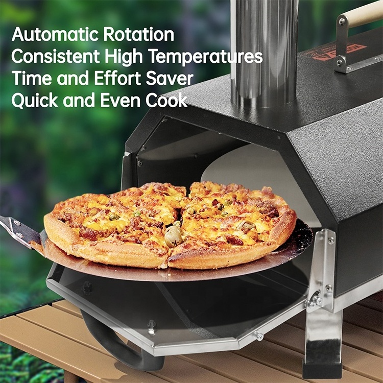 Hot Selling Trapezoid portable Electric Pizza Oven Wood Fired Pallet Outdoor Garden Pizza Oven