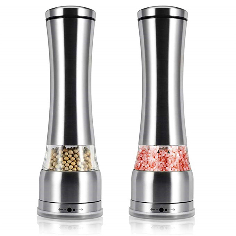 Multi-function Stainless Steel Pepper Grinder Mill Pepper Crusher Manual Grinder Herb Mill