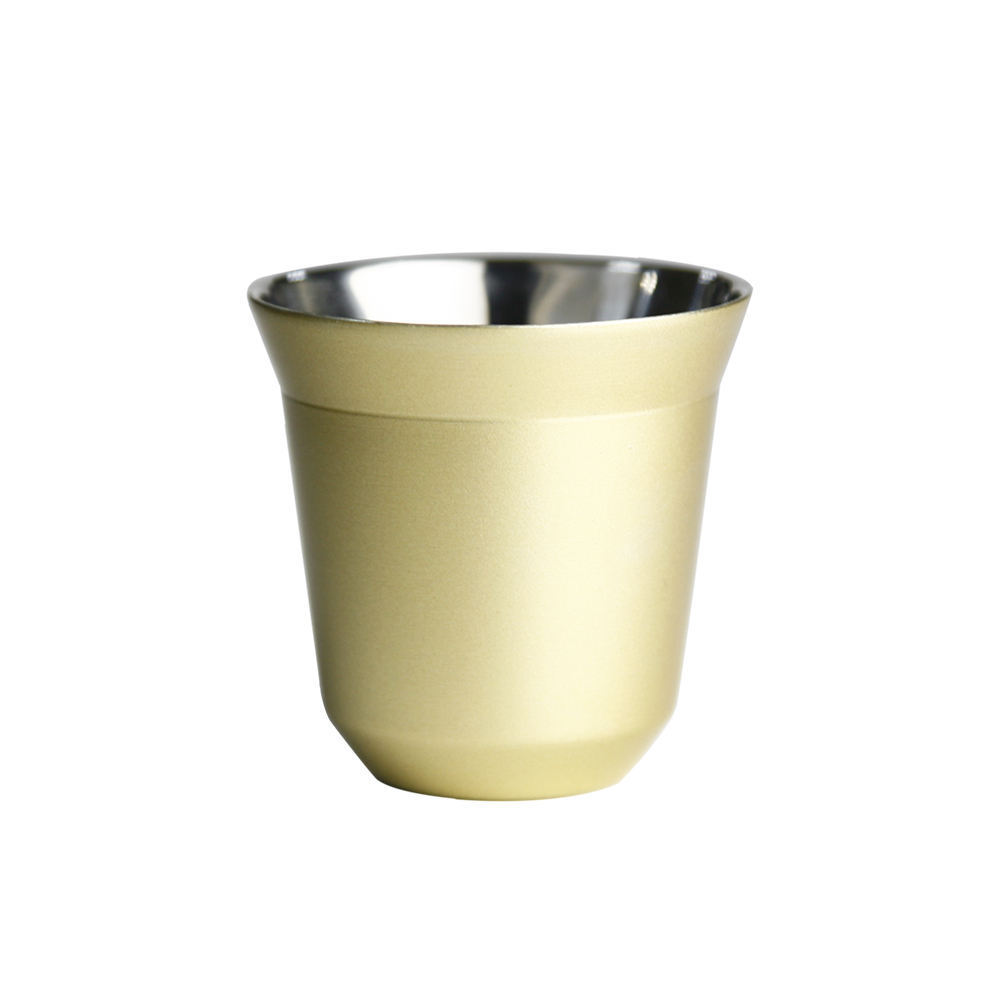 High Quality Double Wall Insulated Mini Coffee Cups Stainless Steel Outdoor Travel Coffee Mug