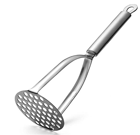 Manual Fruits Masher Heavy Duty Stainless Steel Potato Masher With Long Handle