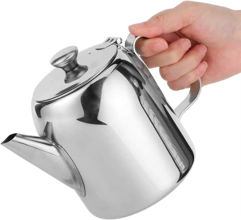 High Quality Durable Metal Stainless Steel Coffee Teapot Tea Pots Modern Teapot Tea Maker