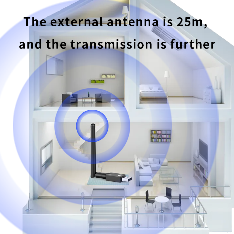 USB wireless audio Transmitter and Receiver BT5.2 USB wireless Audio BT transmitter receiver