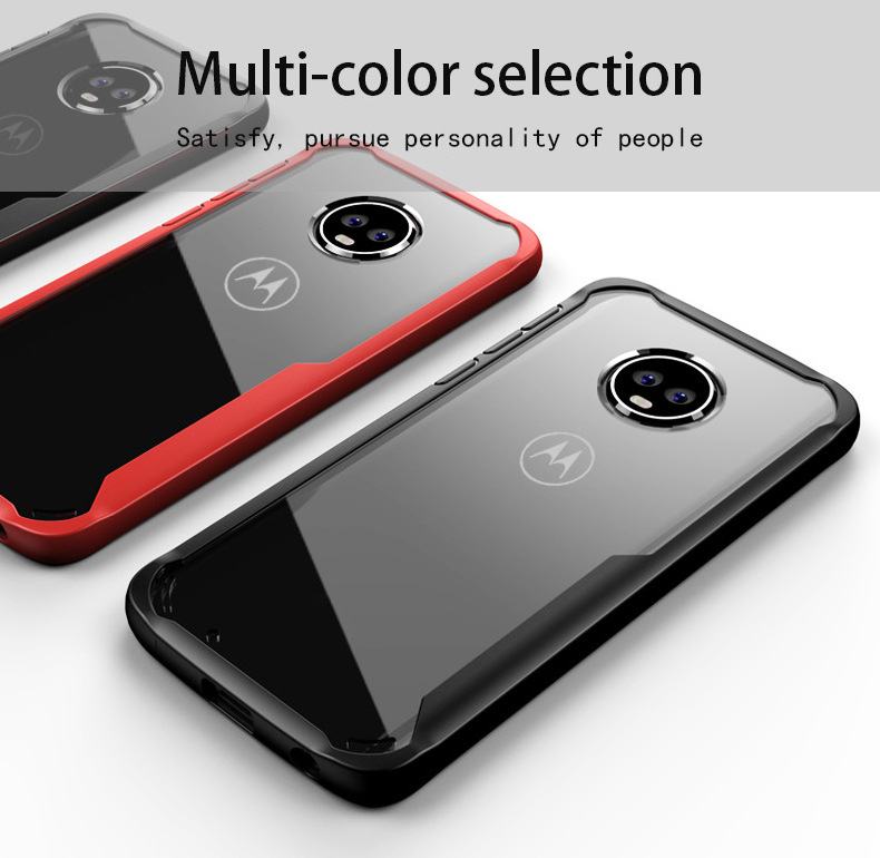 for Motorola G6 G5s Plus Z2 Z3 Play Case Ultra Slim Bumper Frame Scratch Resistant Cover for Moto G5s G6 Z2 Z3