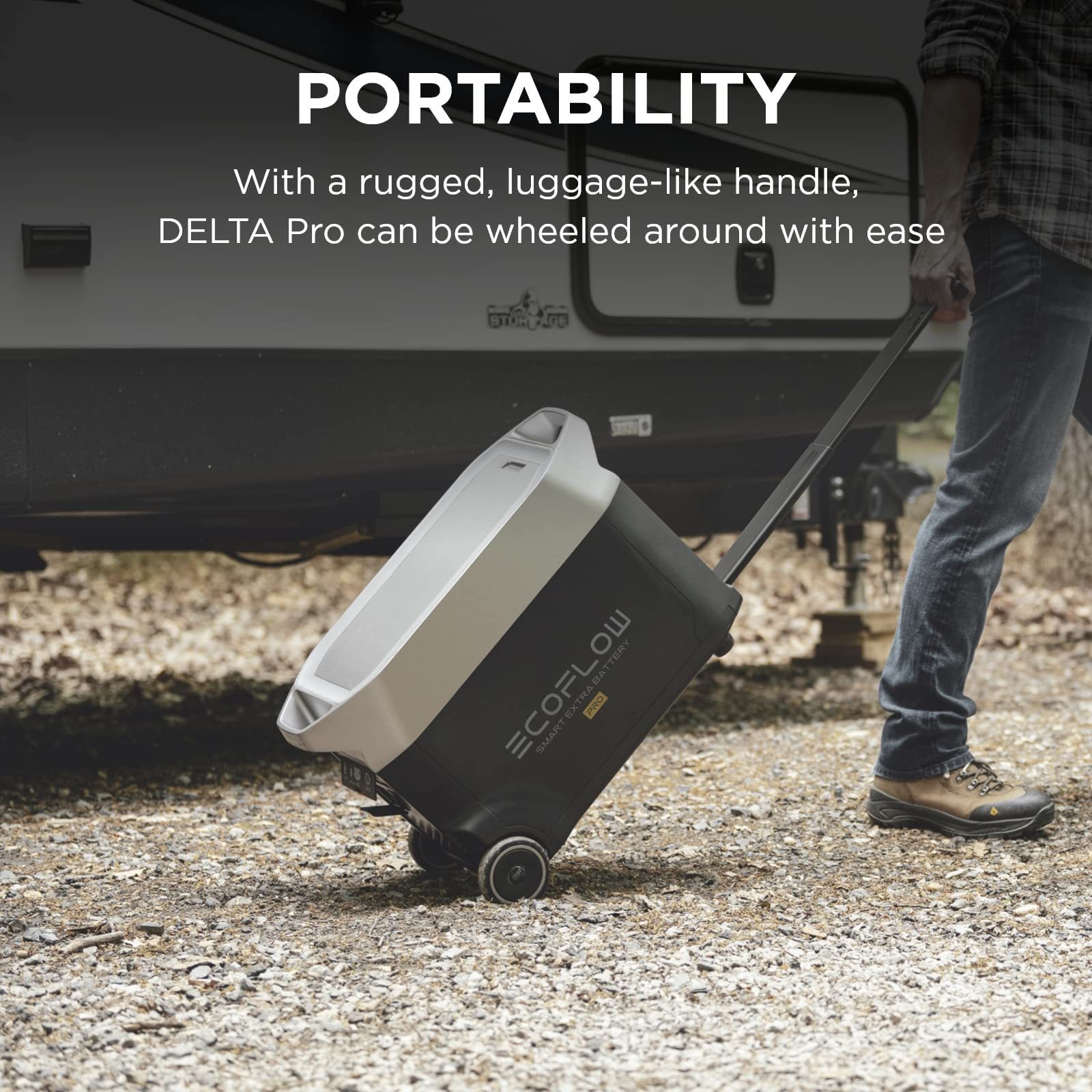 EcoFlow DELTA Pro the portable home battery,power station,3600W-7200W AC Output