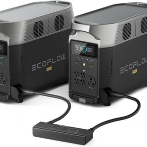 ECOFLOW 7.2kWh Portable Power Station: DELTA Pro with Extra Battery, 120V Lifepo4 Battery