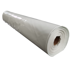 big size flame retardant UV protection white opaque industrial heat gun shrink wrap film plastic sheet on rolls