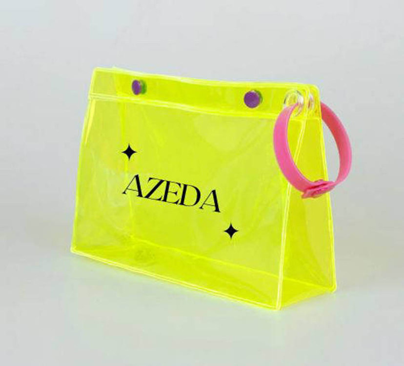 EVA TPU PVC Women Travel Zipper Cosmetic Bag Promotion Snap Closure Vinyl Clear Custom Printed Cute Pvc Cosmetic Bag