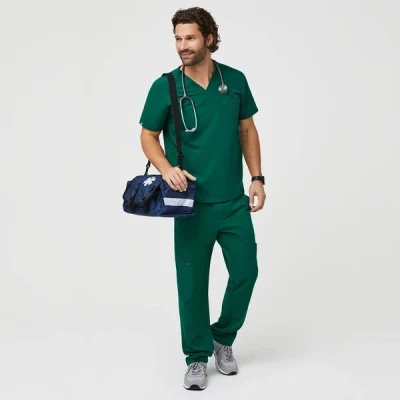 Hot Sale Short Sleeve Doctor Uniforms Medical Nursing Scrubs Uniform