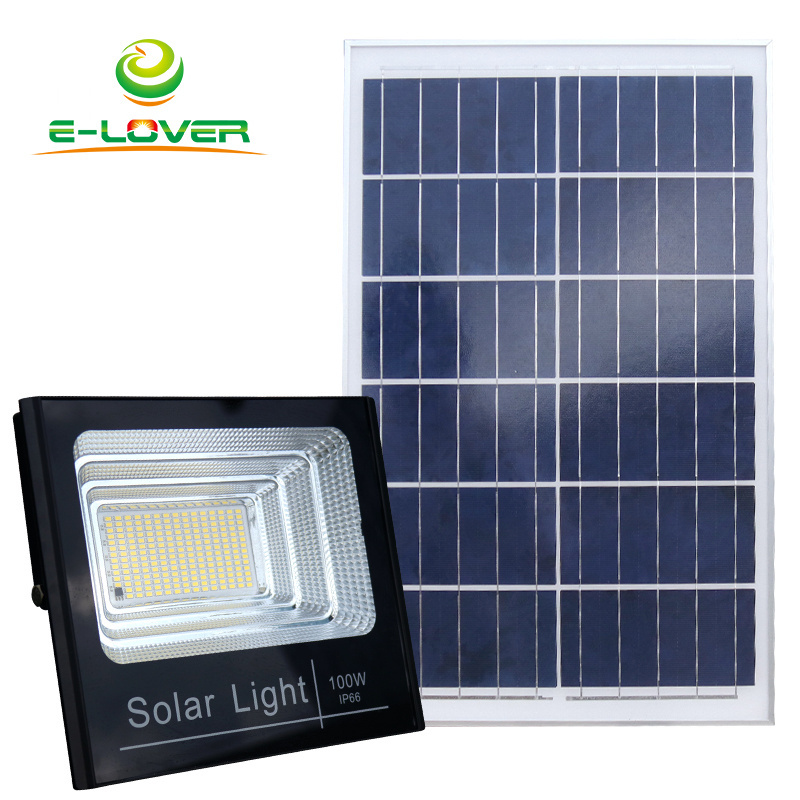 Wholesale Outdoor Solar Spotlight IP67 Floodlights with remote control for Garage House Yard Garden Street LED solar flood light