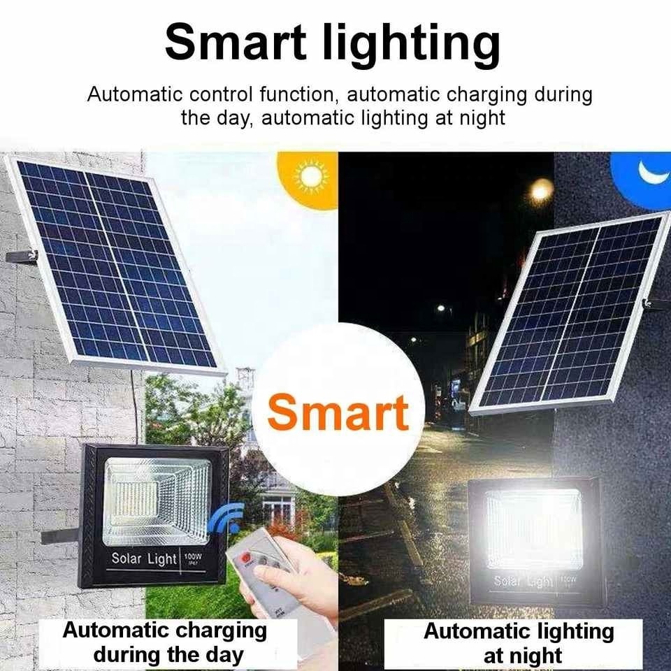 Wholesale Outdoor Solar Spotlight IP67 Floodlights with remote control for Garage House Yard Garden Street LED solar flood light