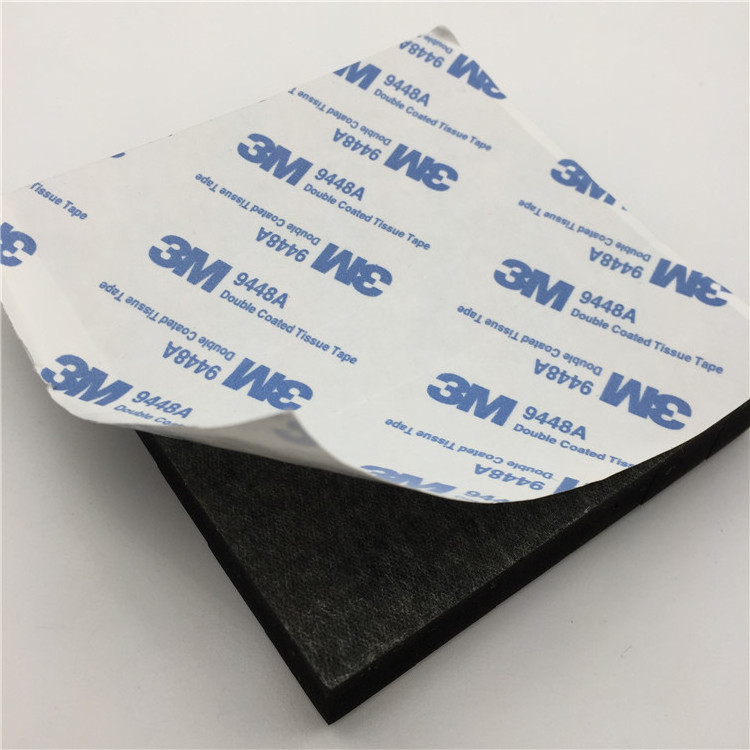 High density adhesive backed EVA foam seal gasket