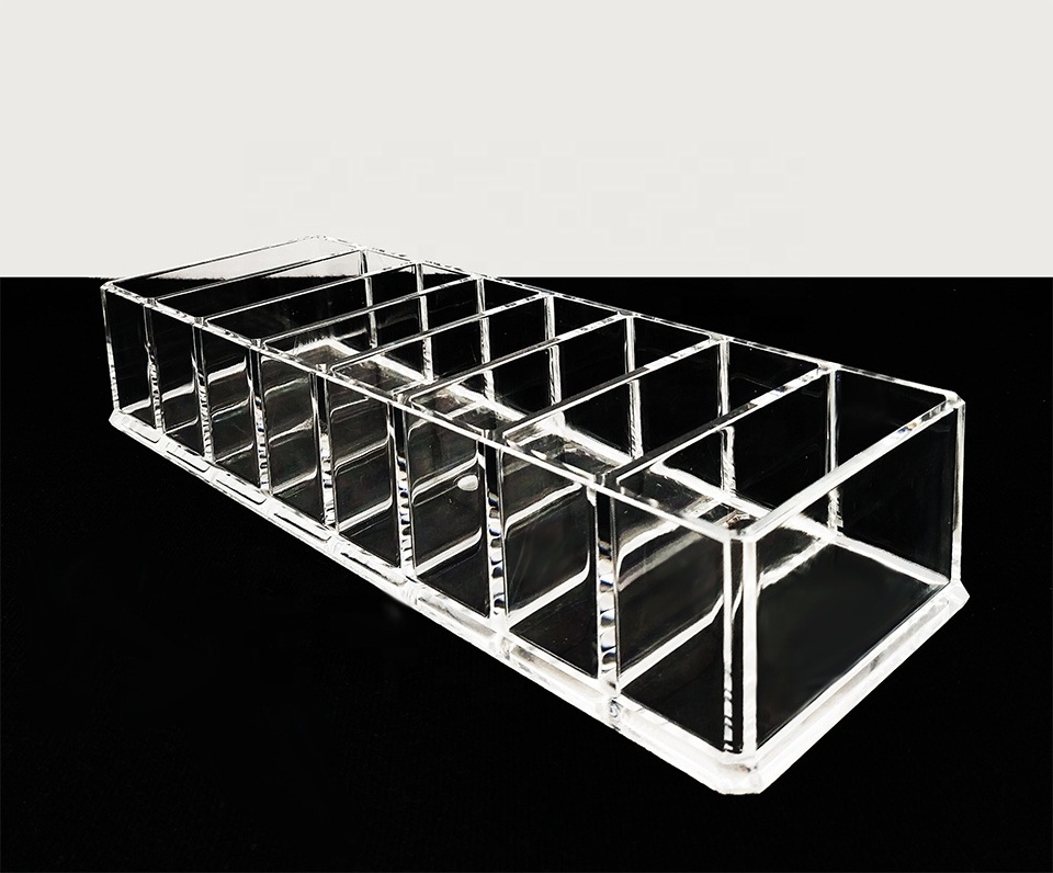 Wholesale Desk Clear Lipstick Cosmetic Organizers Eyeshadow Organize Storage Tray