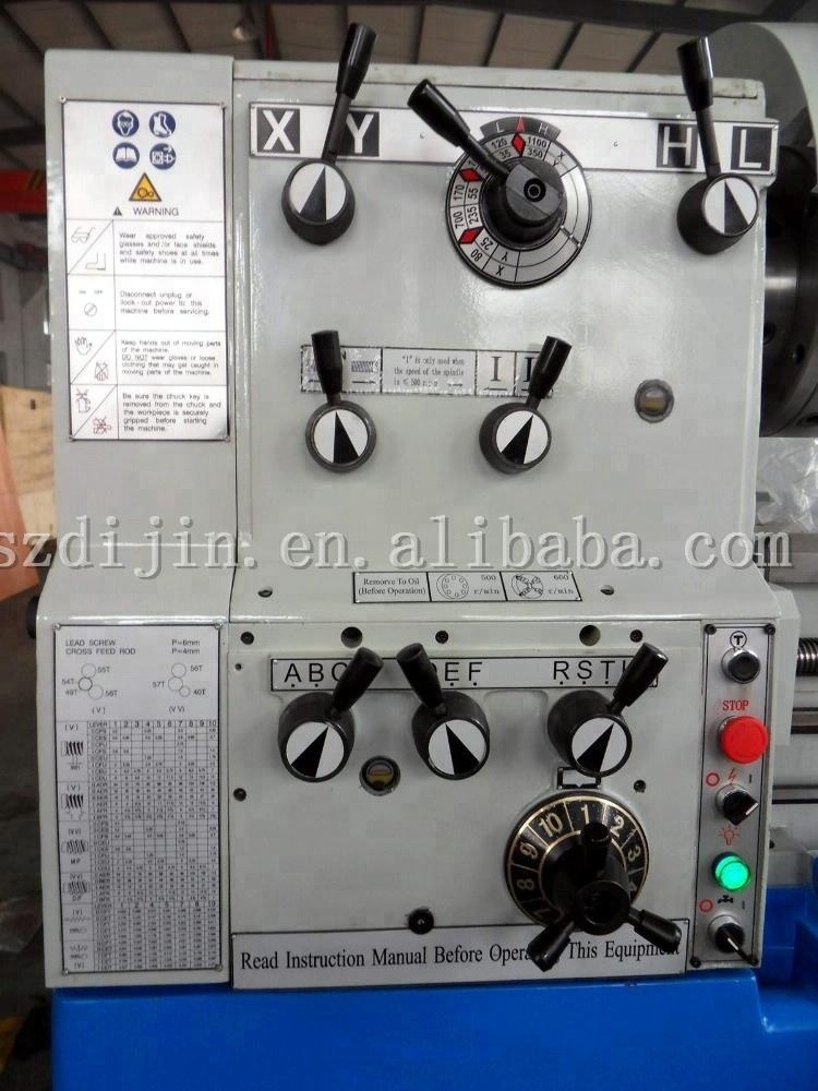 Manual universal lathe machine C6251 metal turning lathe machine 7.5KW power for industry