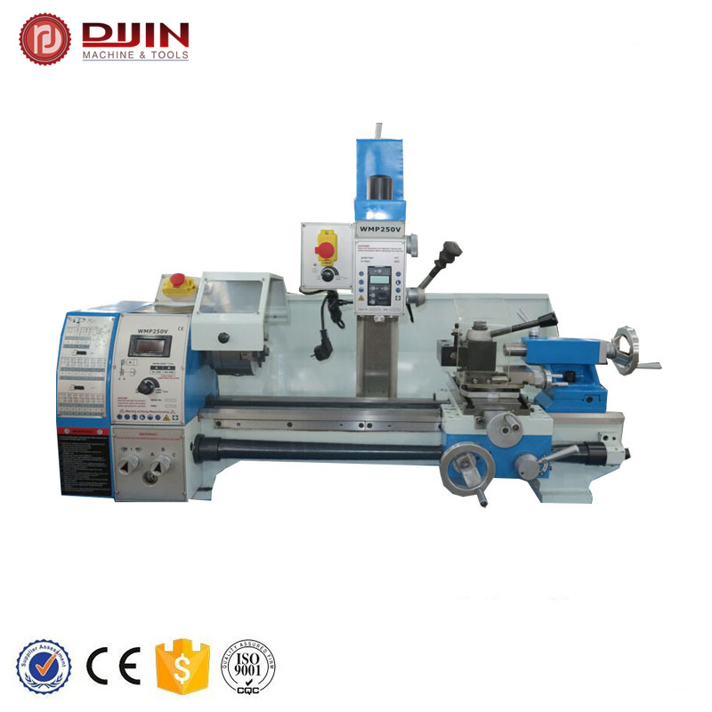 mini lathe drilling milling multi functional 3 in 1 lathe brushless motor 750W mill drill lathe combo sale