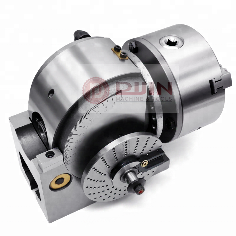 Semi Universal Dividing Head BS0 type indexing head 4inch lathe chuck for mini drill mill