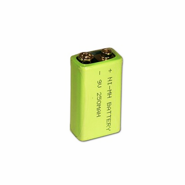 Enbar Rechargeable nimh battery 250mAh 9 volt battery led flashlight