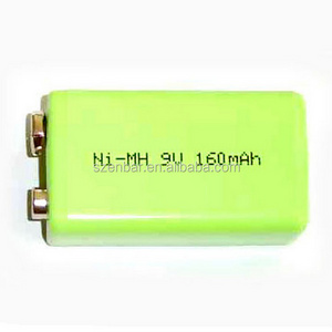 Enbar Rechargeable nimh battery 250mAh 9 volt battery led flashlight