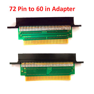 Game Cartridge Adapter For Nintendo NES To Famicom Connector For NES 72 Pin To FC 60 Pin Converter