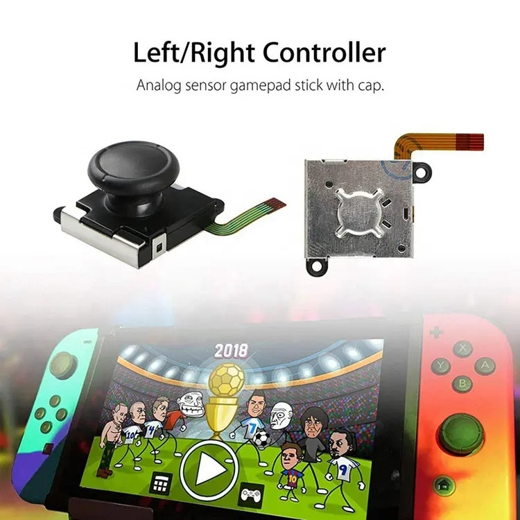 Sensor Module Rocker For NS Sticks 3D Analog Replacement Grips For Nintendo Switch Lite Joy cons Thumbsticks