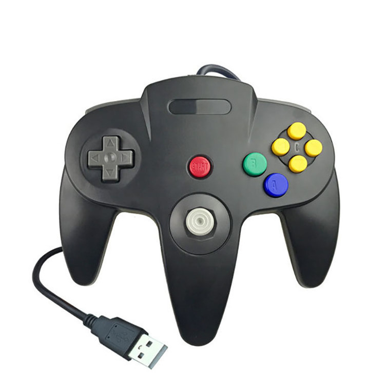 Wired Gamepad For Nintendo 64 USB Joystick Joypad Mando Manette For Nintend N64 Gaming Controller