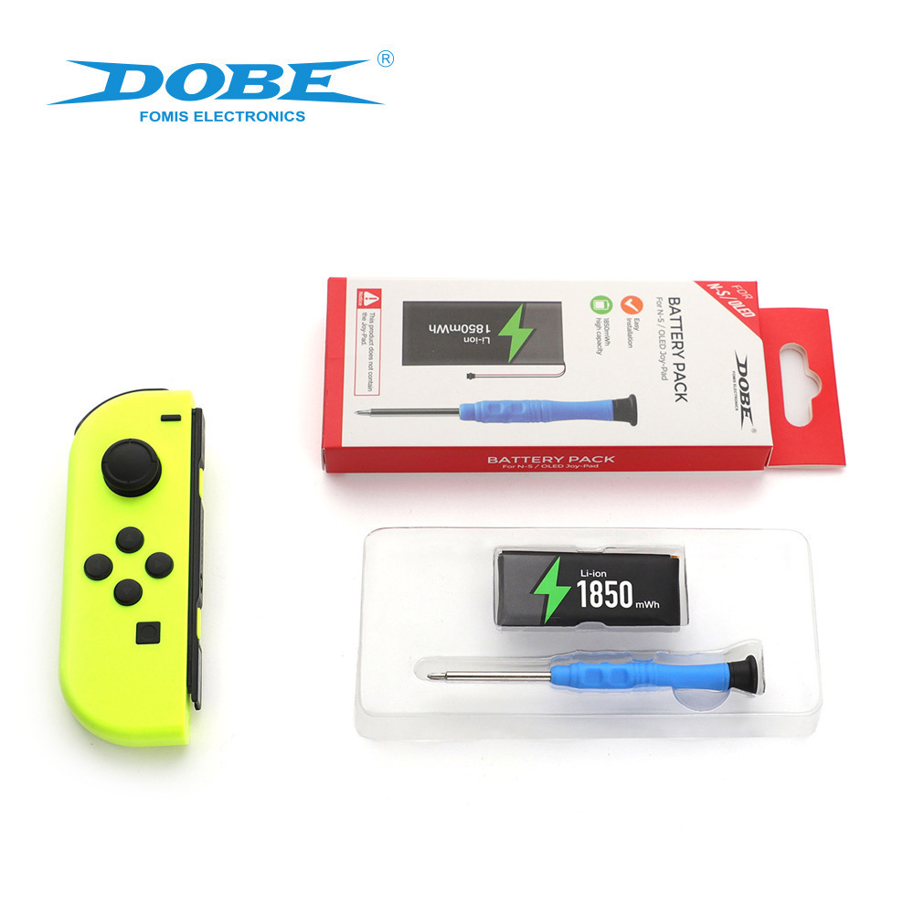 TNS-2158 1850mAh Rechargeable Battery For Nintendo Switch OLED Screwdriver Repair Tool For Joy-Con Joycons Battery Kit