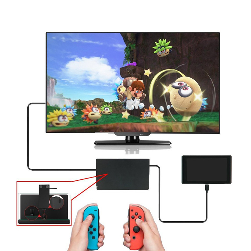 TV Dock Extension Charging Cable For Nintendo Switch Gamepad Extender Charger Cable For N-Switch