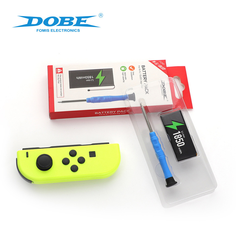 TNS-2158 1850mAh Rechargeable Battery For Nintendo Switch OLED Screwdriver Repair Tool For Joy-Con Joycons Battery Kit