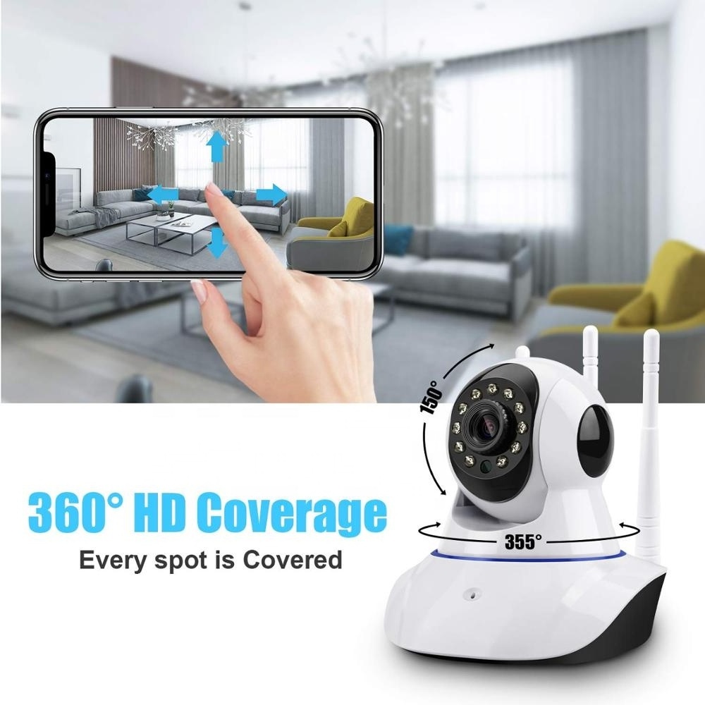 V380 HD 1080P Wireless Wifi IP Baby Monitor 2MP Two Way Audio IR Night Vision Motion Detection Security P2P Video CCTV Camera