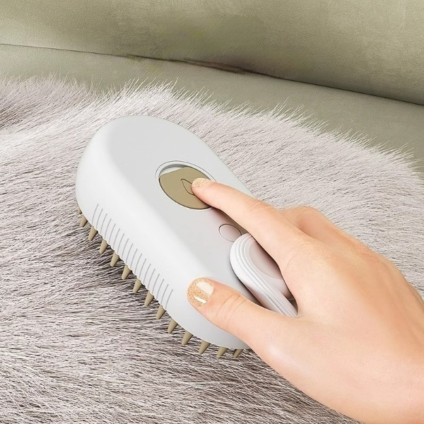 Pet Steam Brush for Removing Tangled And Loose Hair Steam Cat Hair Grooming Slicker for Massage Pet Grooming Brush