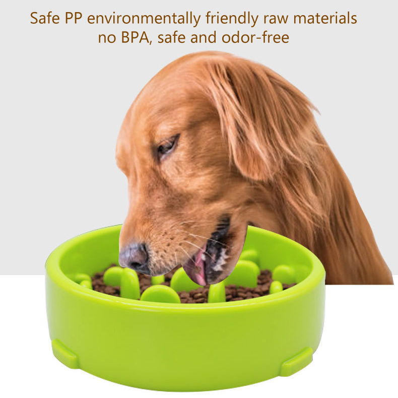 High Quality Anti Choking Slow Dog Cat Water Food Pet Portable Dog Bowls and Slow Feeders