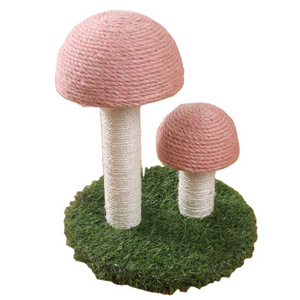 High Quality Hot Selling Pet Accessories 2023 Cute Mushroom Shape Accesorios Para Mascotas Cat Tree