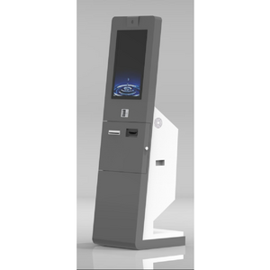 Outdoor Self Service Parking Washing Machine Centralised Kiosk Payment System Kiosk With Voucher Printer Ticket Machines