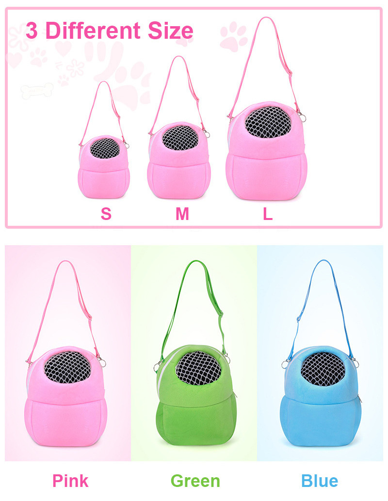 Small Pet Carrier Rabbit Cage Hamster Chinchilla Travel Warm Bags Cages Guinea Pig Carry Pouch Bag Breathable