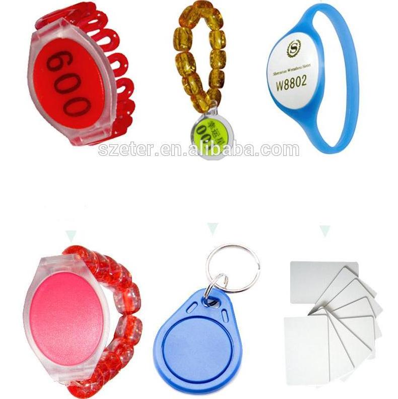 Small Cabinet Magnetic Door Safe Lock 125Khz EM4200 TK4100 Waterproof Silicone RFID Wristband EM153